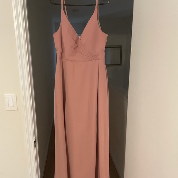 Azazie Dusty Rose Size 10 - Picture 1 of 8